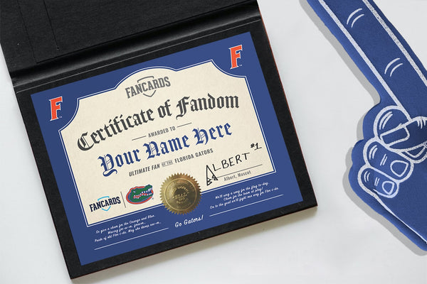 Florida Certificate of Fandom