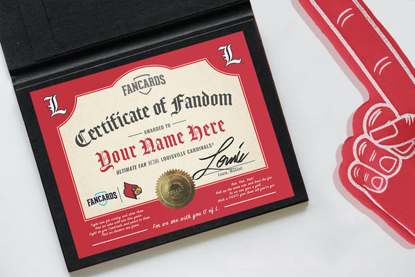 Louisville Certificate of Fandom